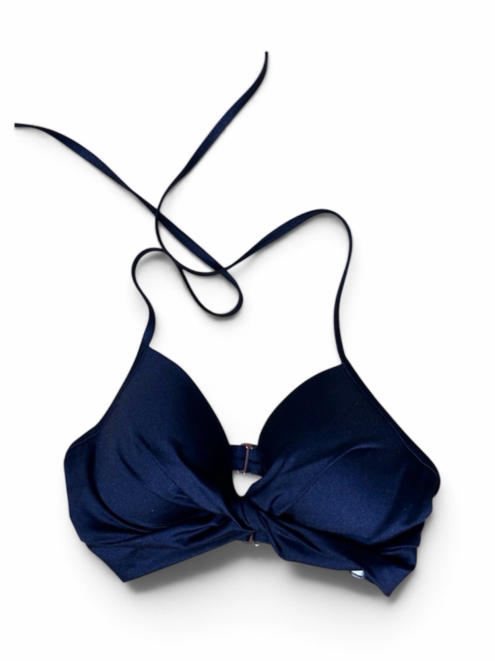 Shade & Shore Navy Blue Bikini Top 34C